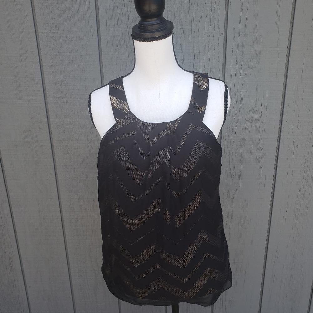 Black tank top